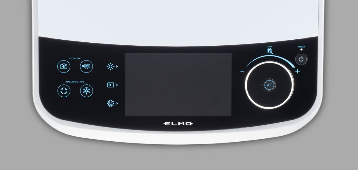 LEDランプとカメラヘッドが一体化