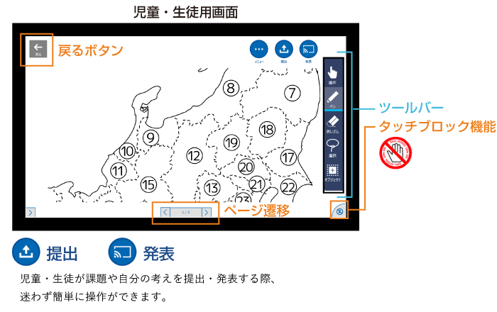 【シンプル】使いやすいメニュー